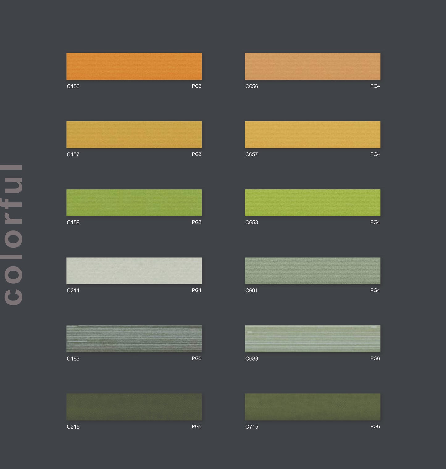 colorfull - Wabenstoffe