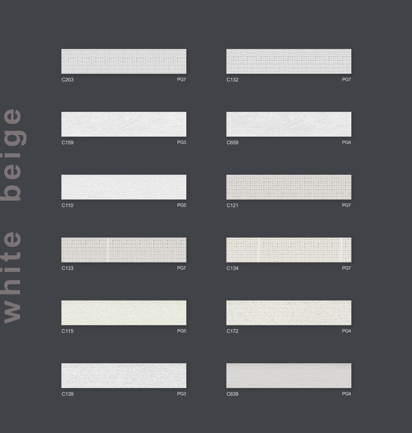 white - Wabenstoffe