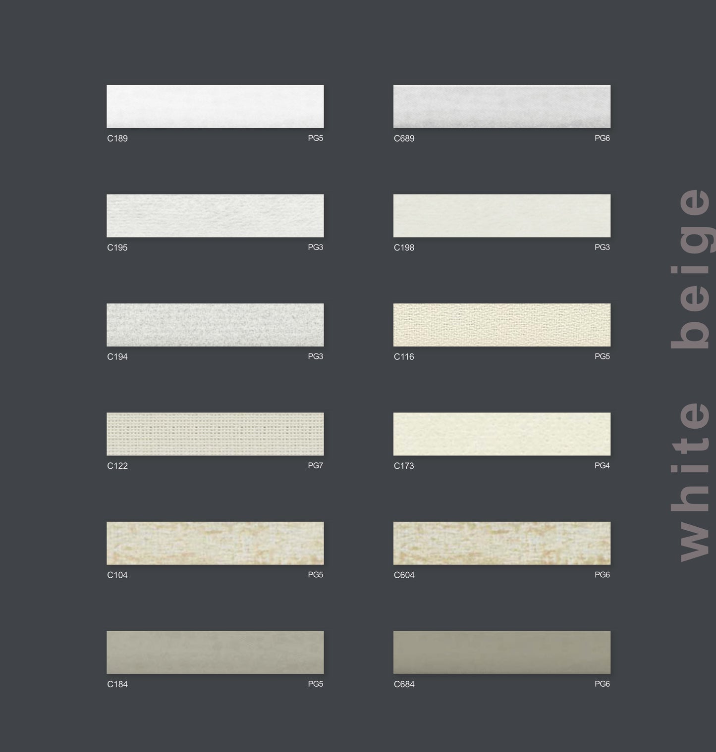 white - Wabenstoffe