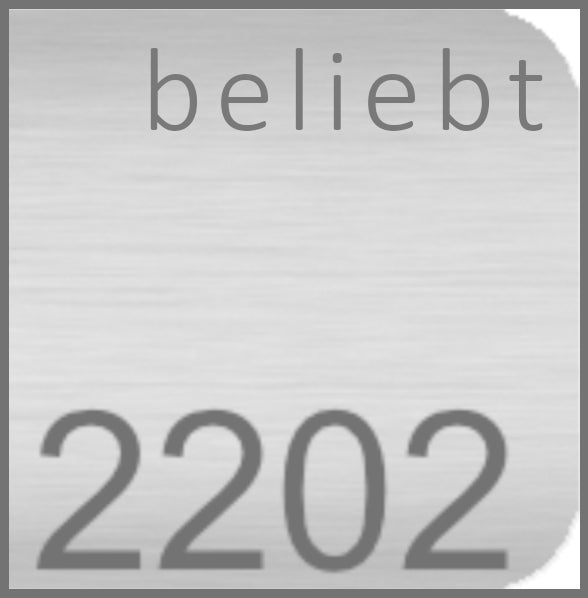 2202 silber gebürstet