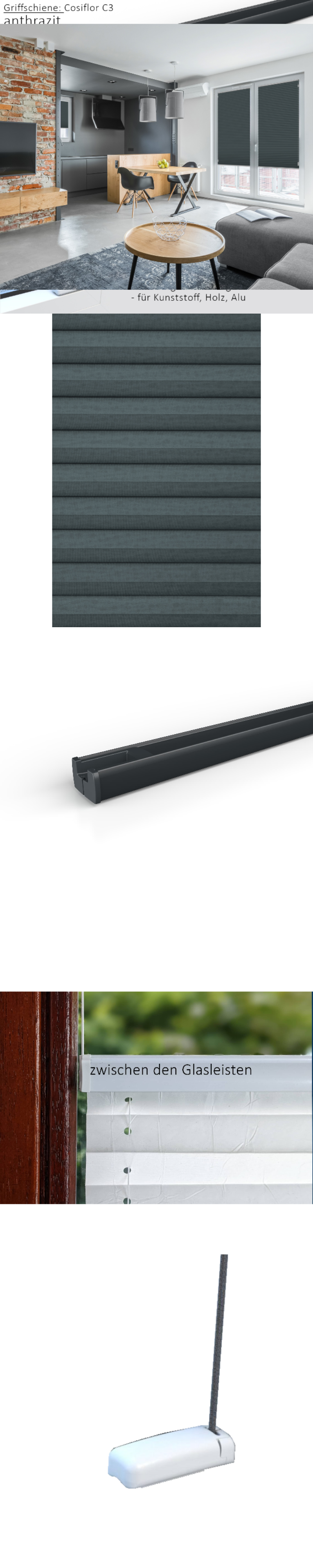 grey black  - Kataegorie mit 48 Wabenstoffe - Customer's Product with price 259.00